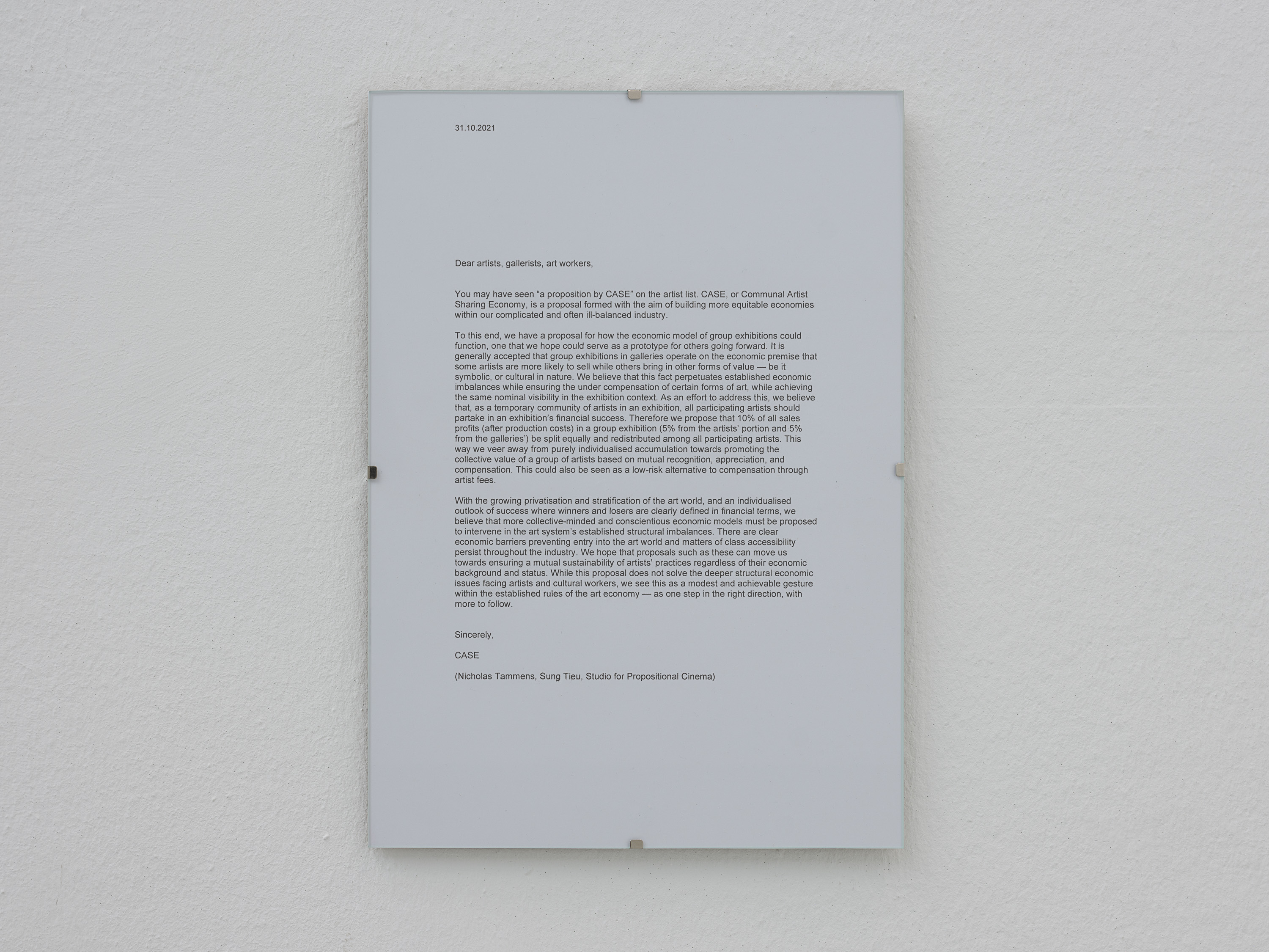 à portée de main au CAN Centre d’art Neuchâtel